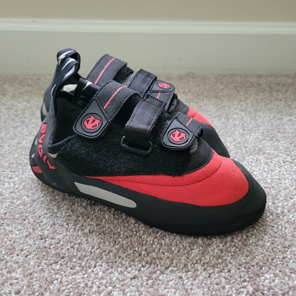 Evolv Bandit SC, red/black, Men's 7.5